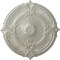 Ekena Millwork Attica Acanthus Leaf Ceiling Medallion (Canopies up to 3 1/4"), 30 1/8"OD x 1 1/2"P, Flash Copper CM30ATFCS - alternate 1